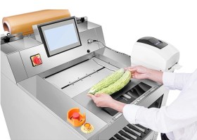 Машина для упаковки в пищевую пленку серии DY-15